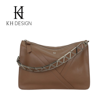 Textured Genuine Leather Bag