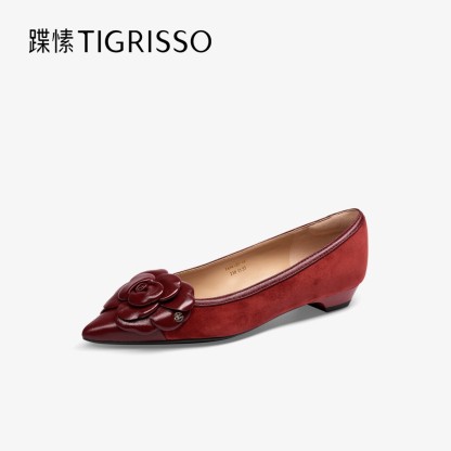 Camellia Flat Shoes