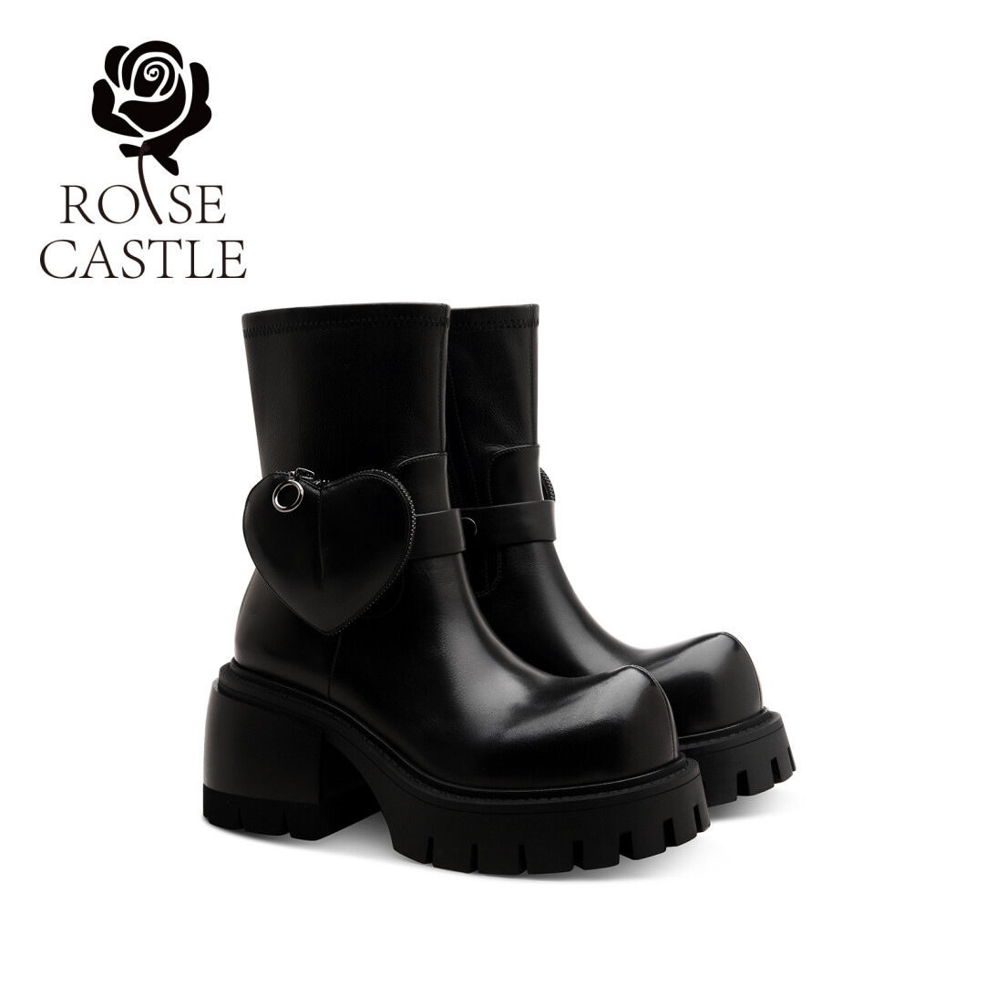 Vintage Biker Boots
