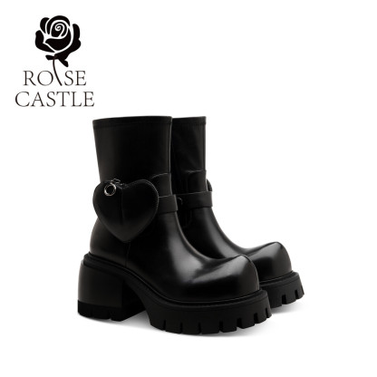 Vintage Biker Boots