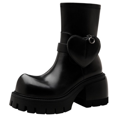 Vintage Biker Boots