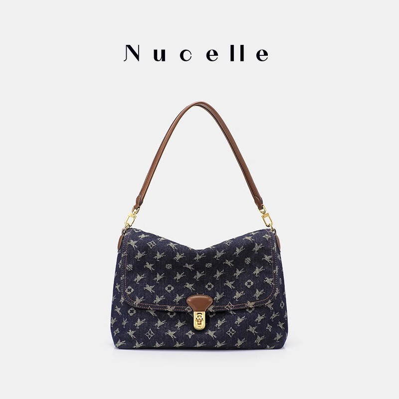 Denim Flying Horse bag