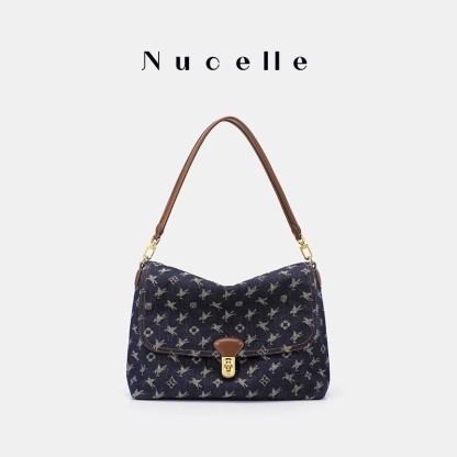 Denim Flying Horse bag