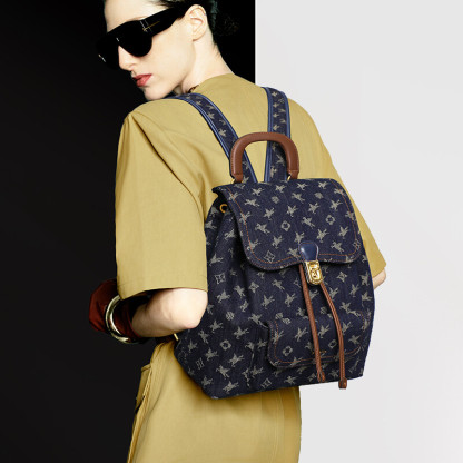 Denim Backpack