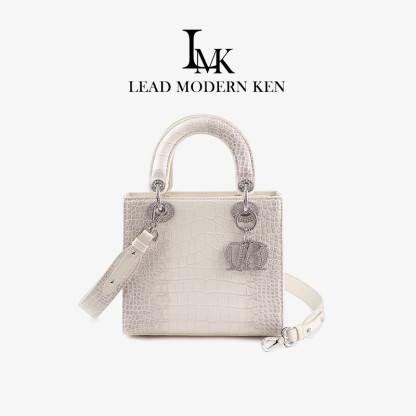 France Brand "Diana" Leather Handbag