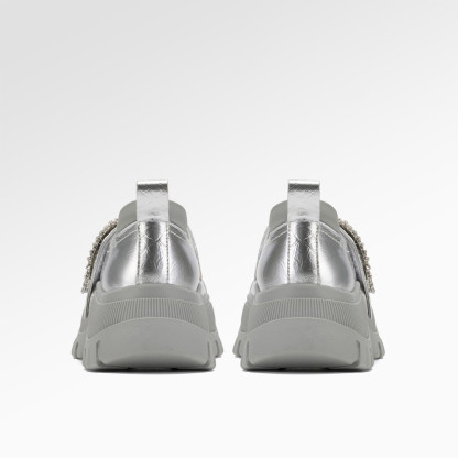 Time-Space Girl  Leather Flats
