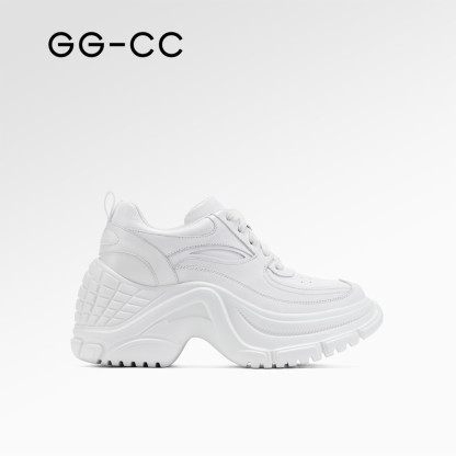 Fashionable High Ground White Sneakers