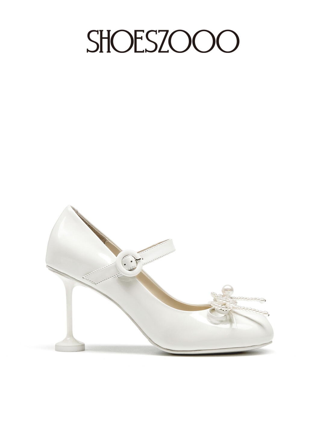 Mary Jane butterfly high heels
