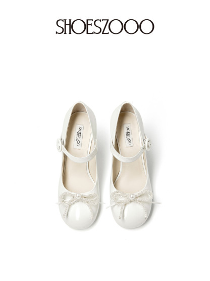 Mary Jane butterfly high heels