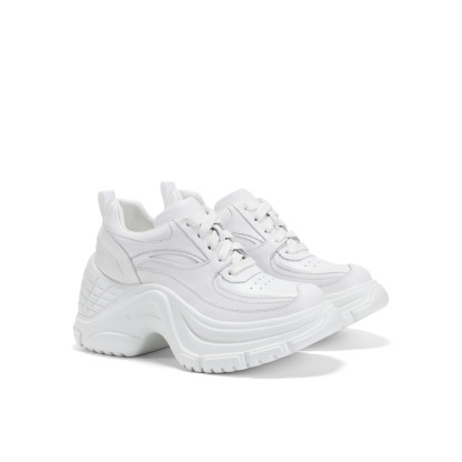 Fashionable High Ground White Sneakers