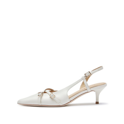 Dusk Double Buckle Heels