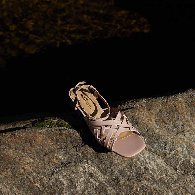 American sheepskin woven sandals