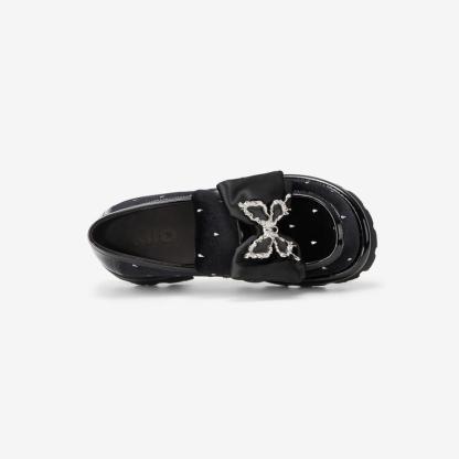 Liquid Metal Butterfly Shoes