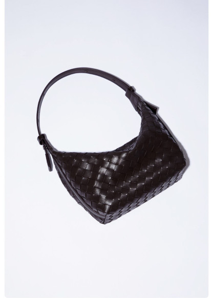 Leather “Dumpling" Bag 