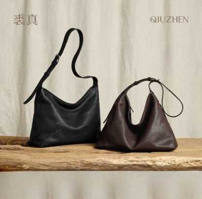Shoulder Leather Tote Bag 