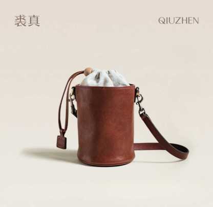 Drawstring Bucket Bag
