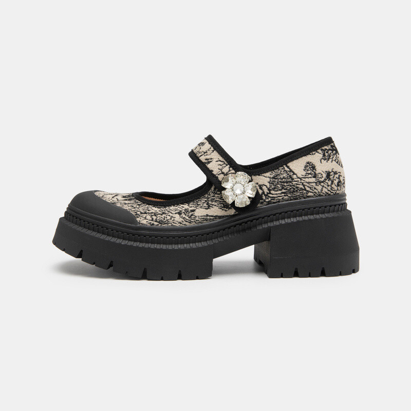 New Chinese-style Mary Jane shoes