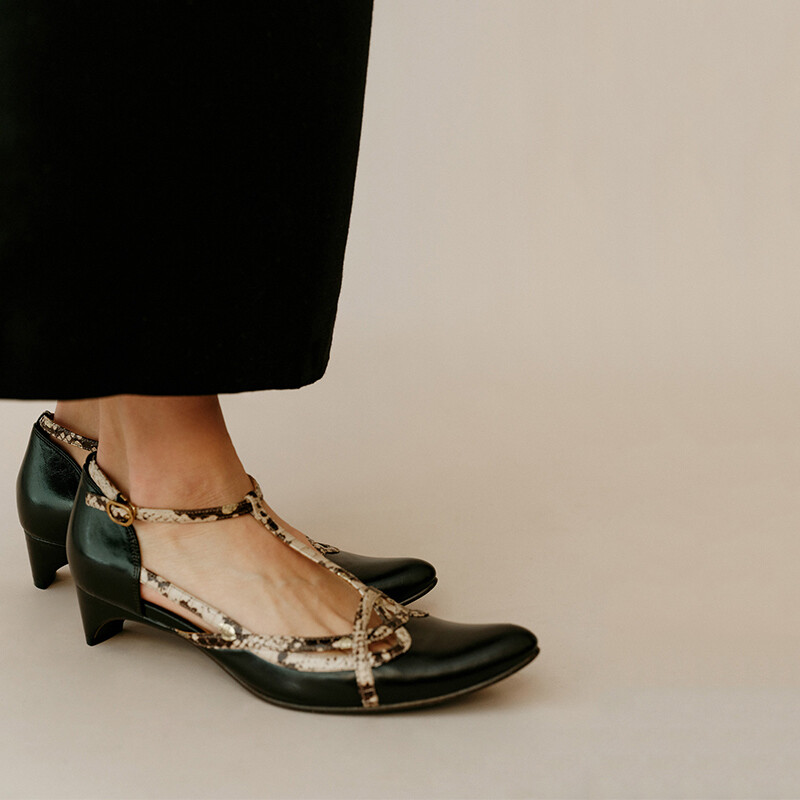Panthere Vintage Flats