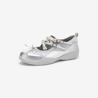 Romantic Pearl Ballet Flats