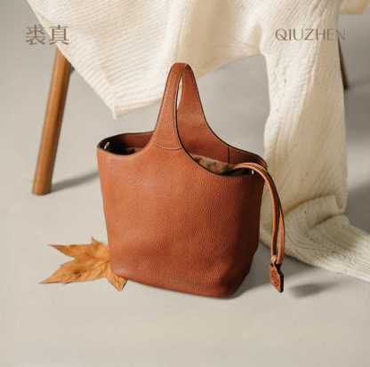 Lychee Pattern Bucket Bag