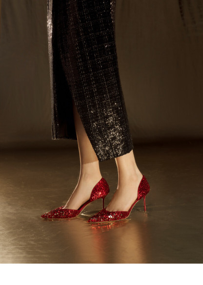 XR.S.G Red High Heels