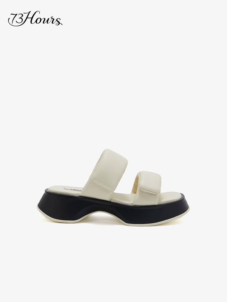 Panda Velcro strap slippers