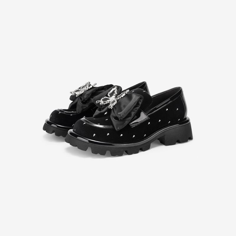 Liquid Metal Butterfly Shoes