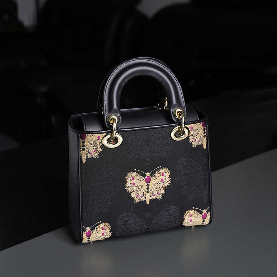 Han Palace Leather Handbag