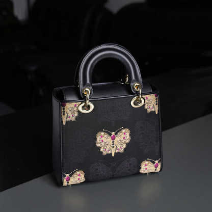 Han Palace Leather Handbag