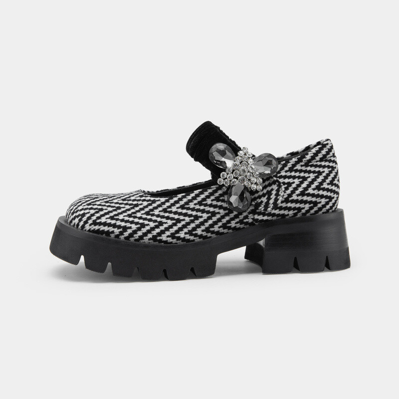 Y2K Wedges Mary Jane shoes