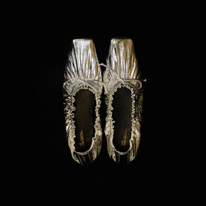 Aldegonde leather shoes