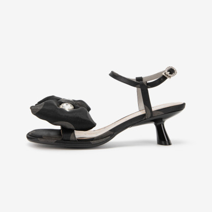 Bow tie refreshing slim heels