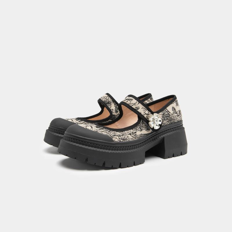 New Chinese-style Mary Jane shoes