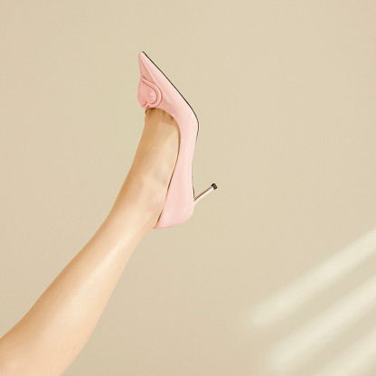 Pink Heart High Heels
