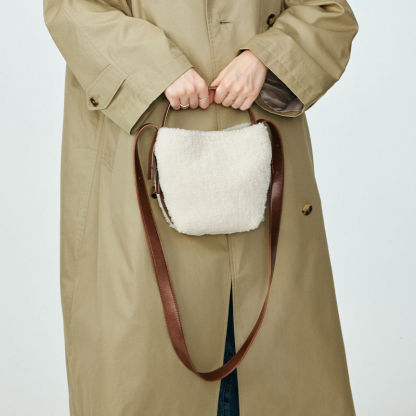 Fortune Plush Bucket Bag