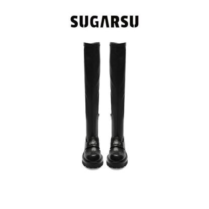 Modern Academy Knee Boots