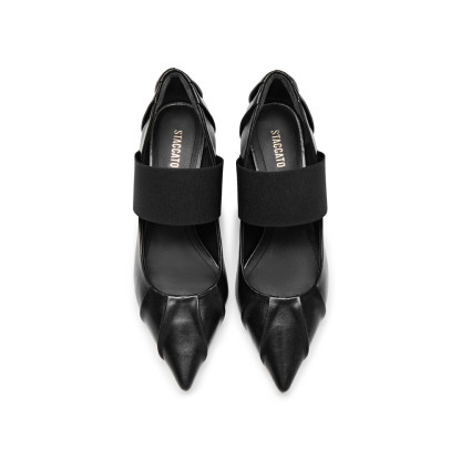 Croissant Mary Jane Heels