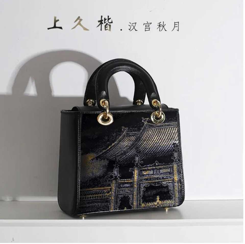 Han Palace Leather Handbag
