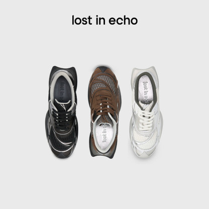 Silver Mesh Sneakers