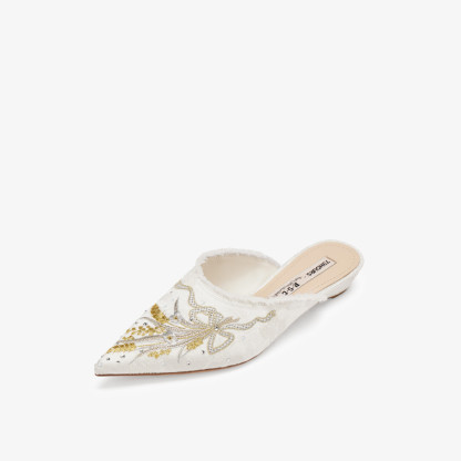 Smooth Sailing Tassel Mule Slippers