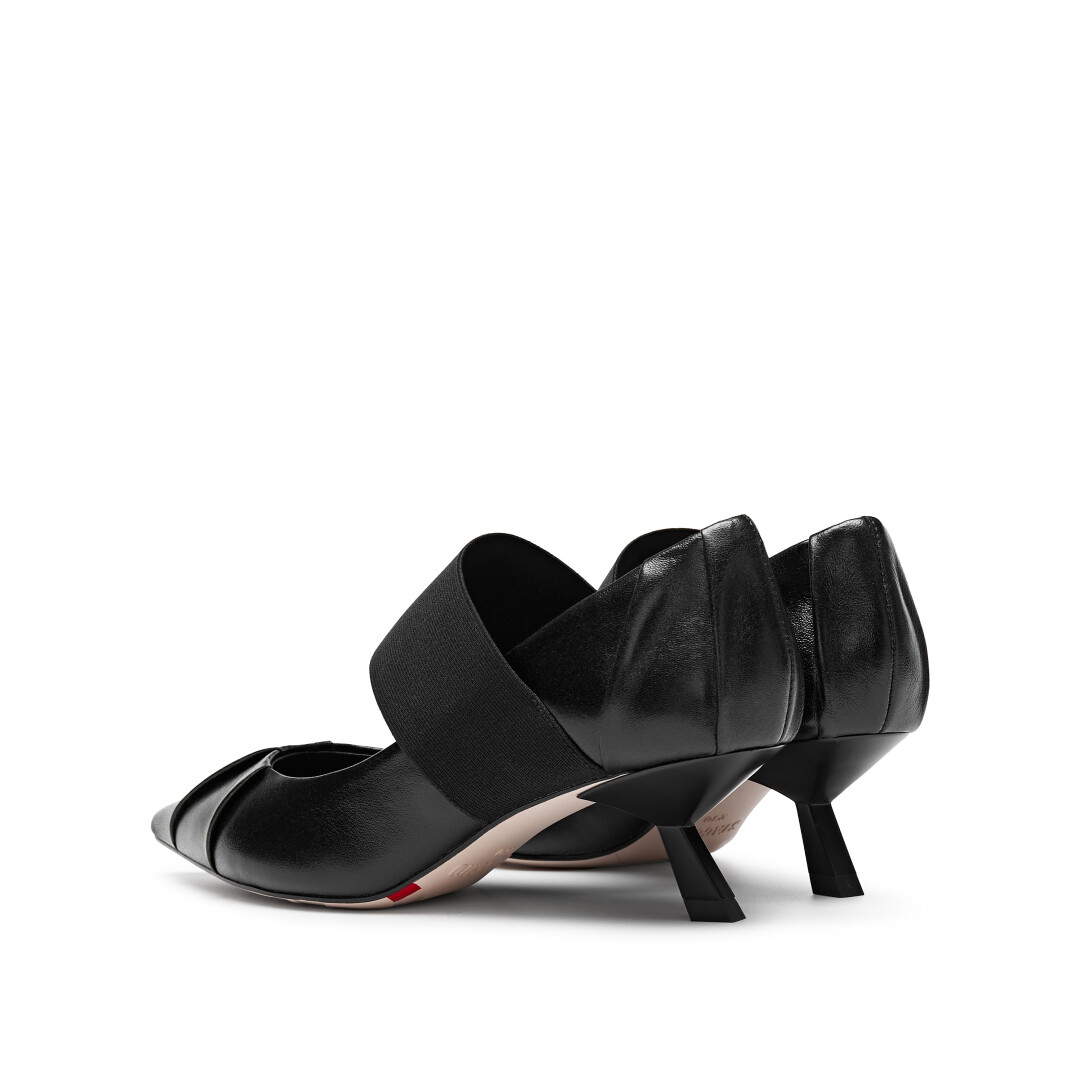 Croissant Mary Jane Heels
