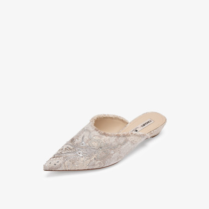Smooth Sailing Tassel Mule Slippers