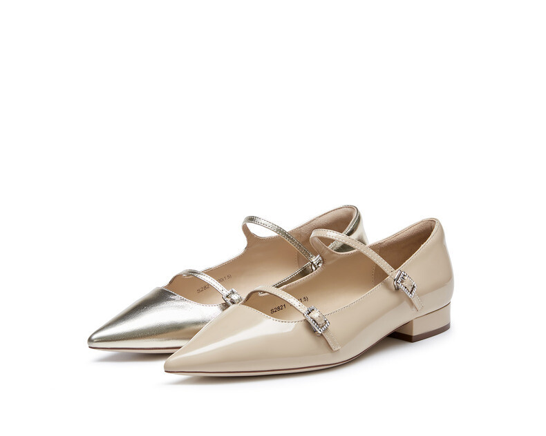 Golden Ember Mary Janes