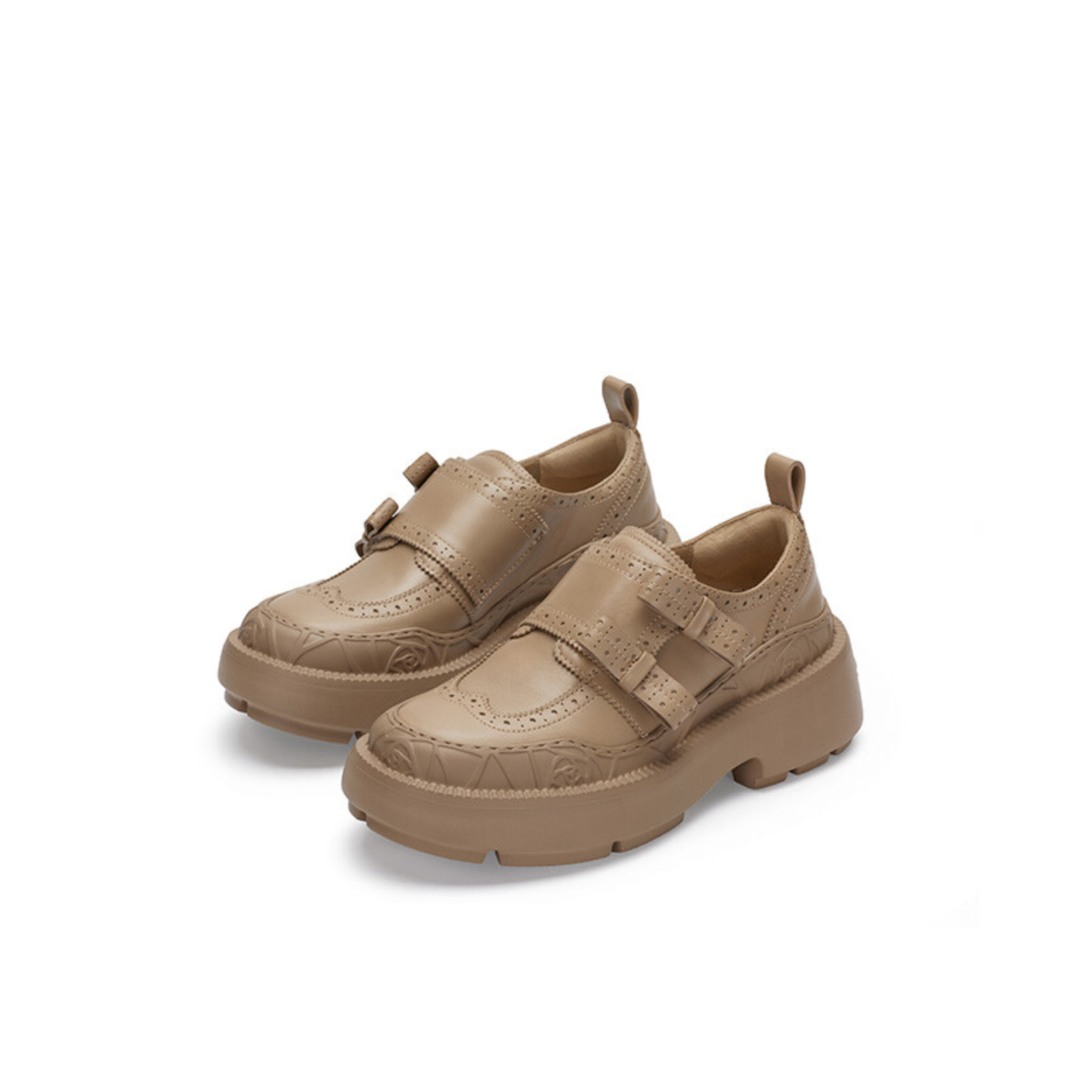 Rose Embossed Flats
