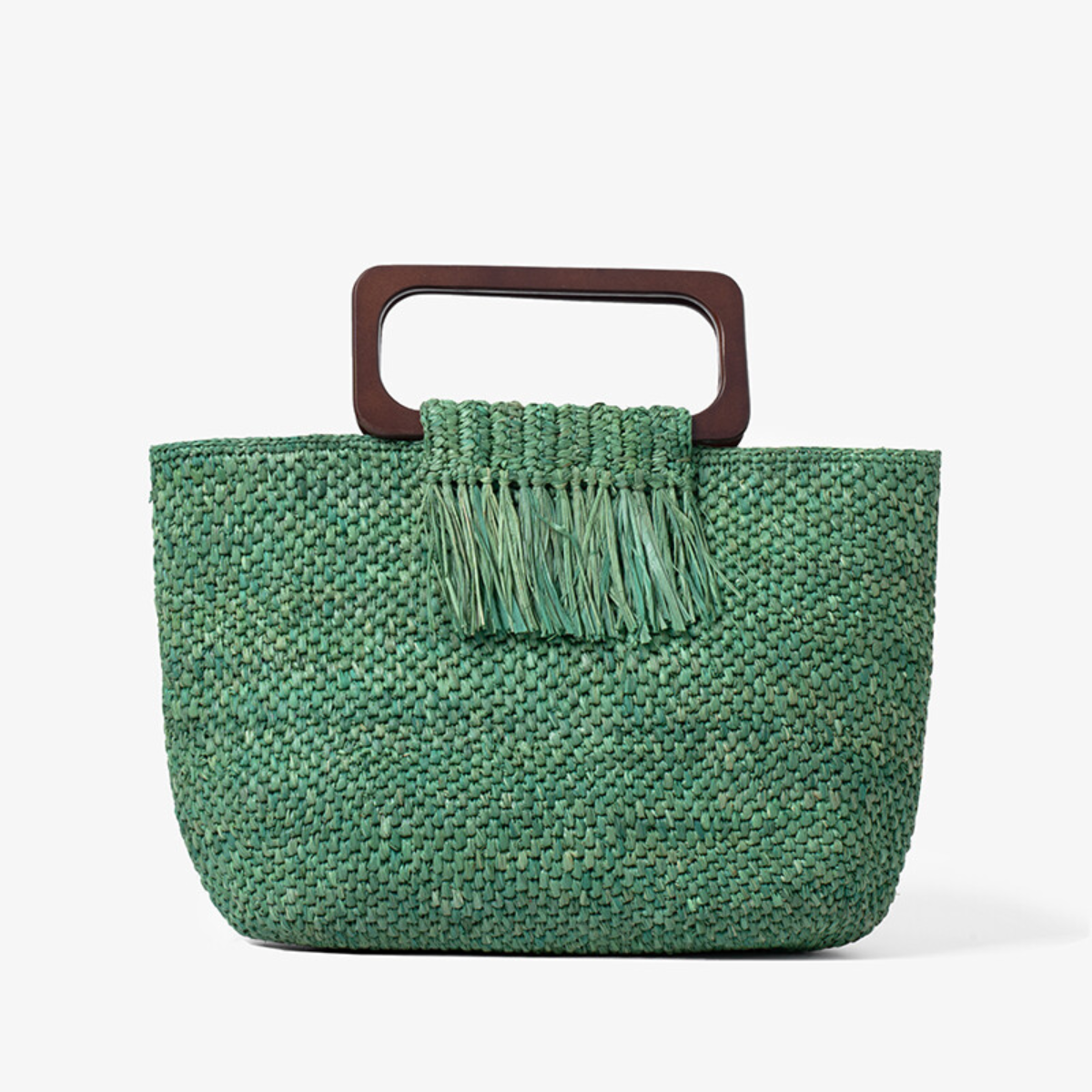 A Raffia Woven Bag