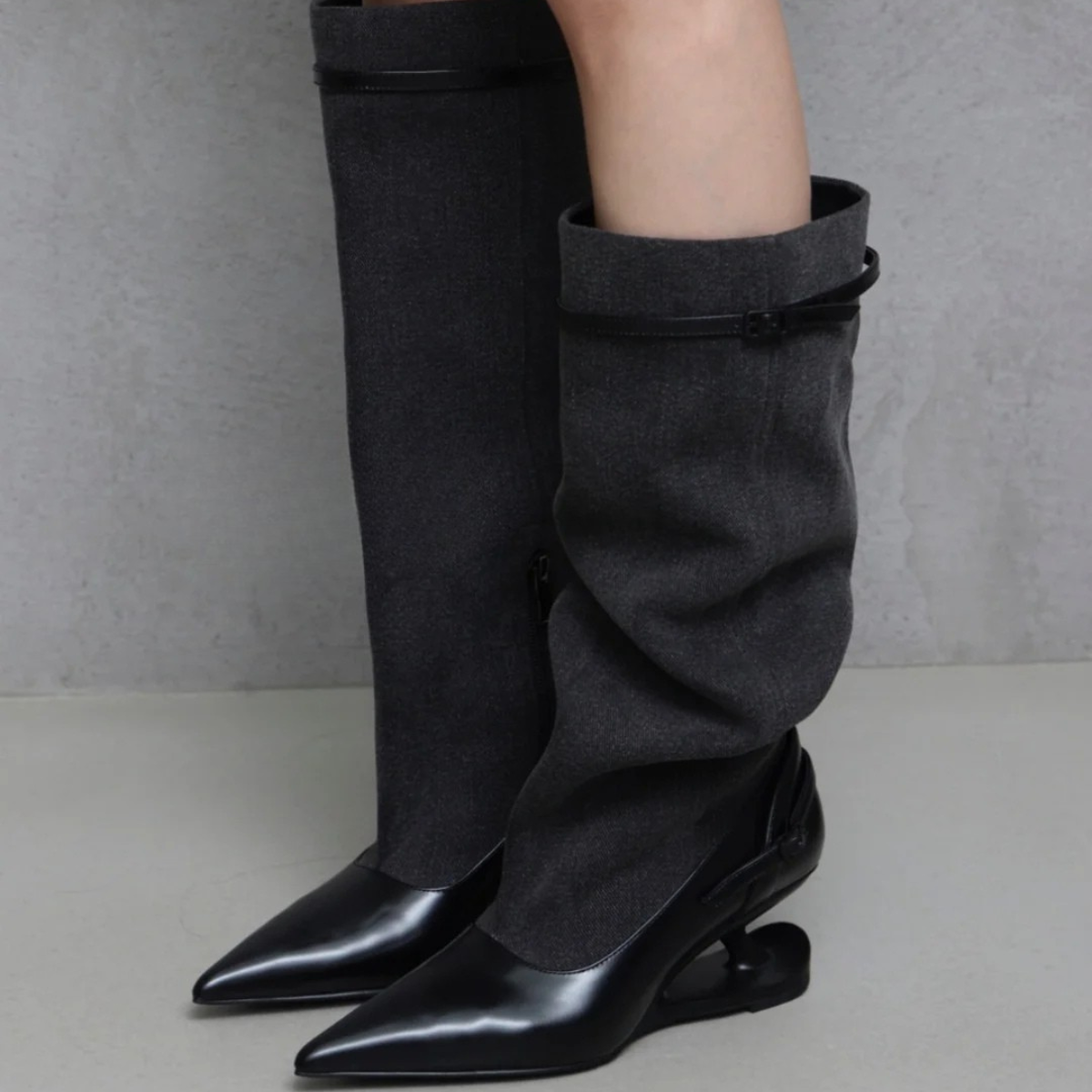 New calfskin cowboy high 