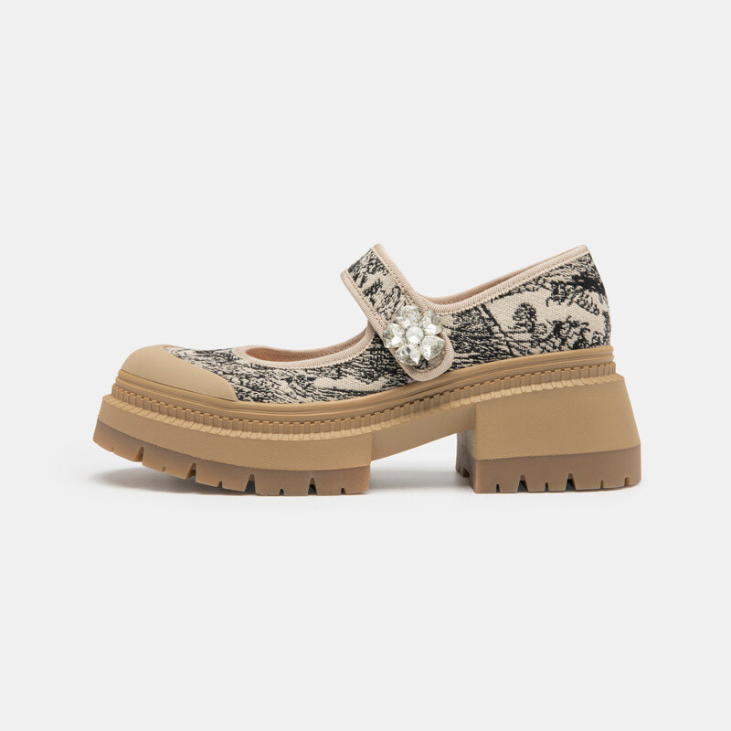 New Chinese-style Mary Jane shoes