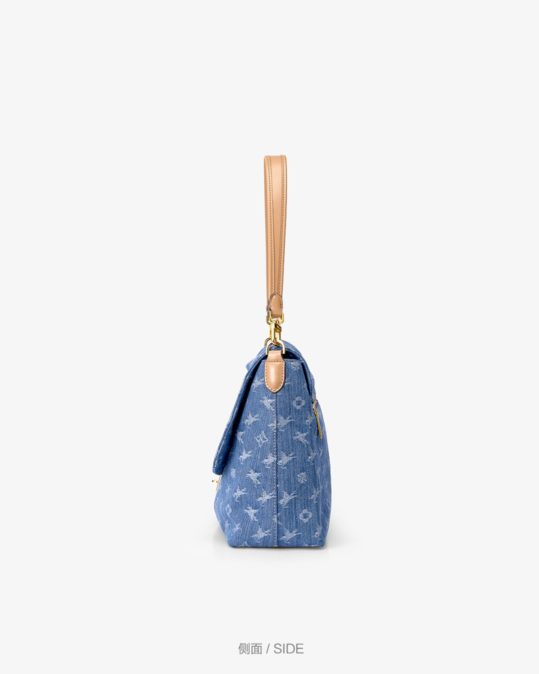 Denim Flying Horse bag