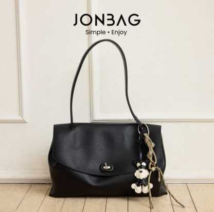 Briefcase Leather Tote Bag