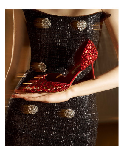 XR.S.G Red High Heels
